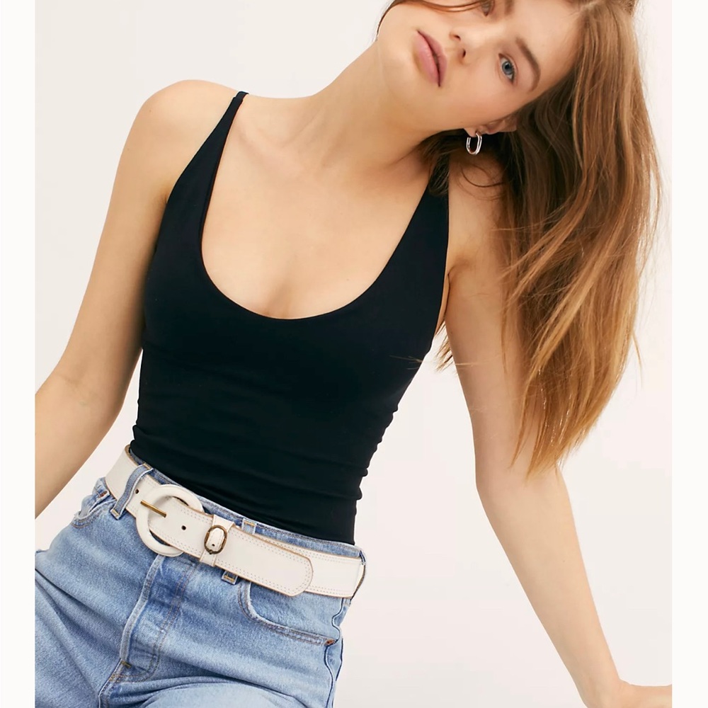 NWT Free People Black Cami